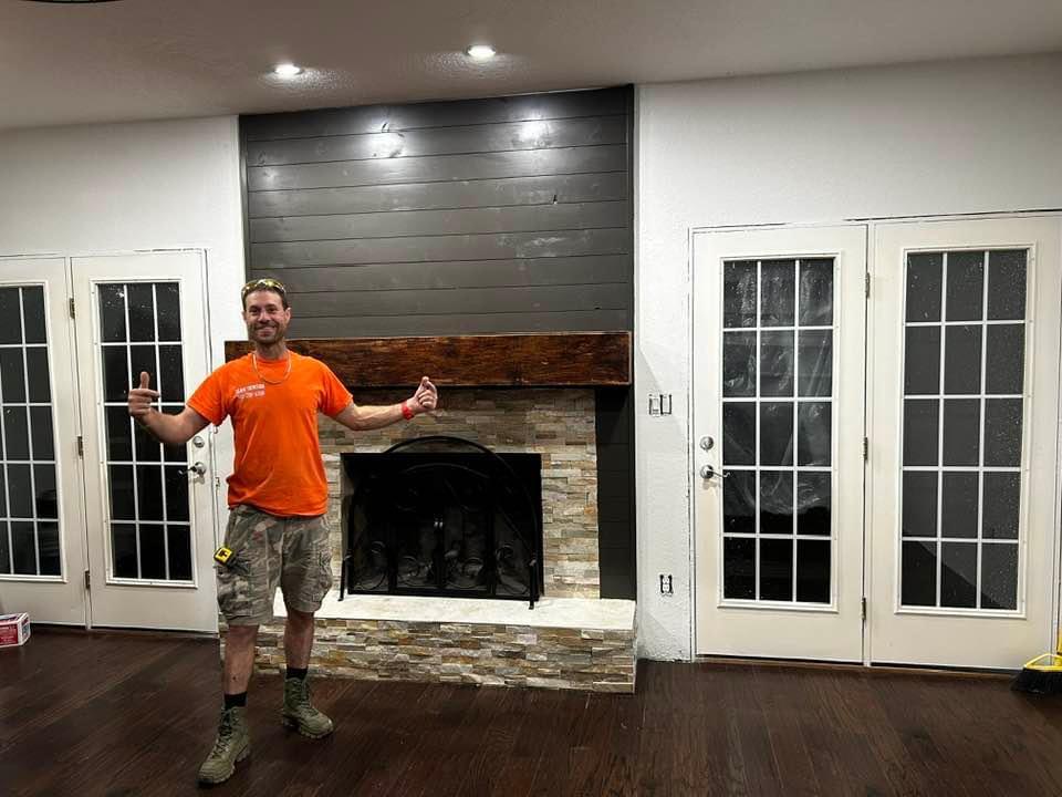 Fireplace surround